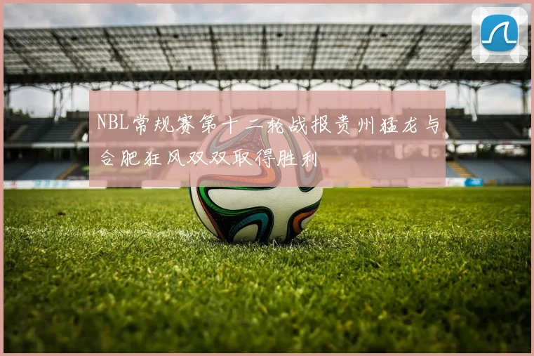 NBL常规赛第十二轮战报贵州猛龙与合肥狂风双双取得胜利